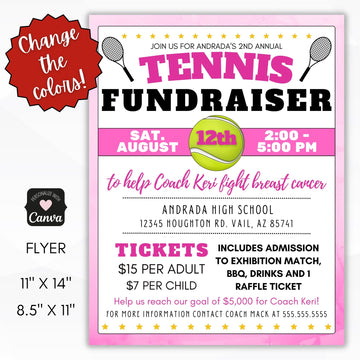 tennis flyer